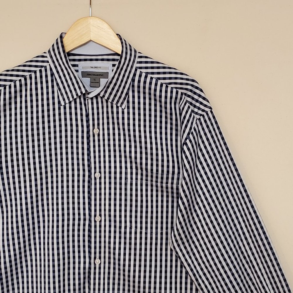 Johnston & Murphy Button Down Tailored Fit XL